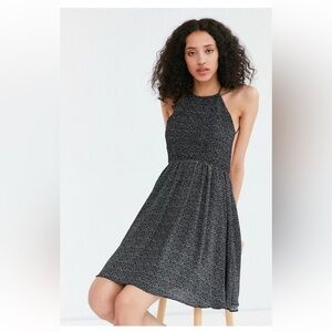 Urban Outfitters Kimchi Blue Verlina Smocked Bodice Mini Dress Womens Size Small